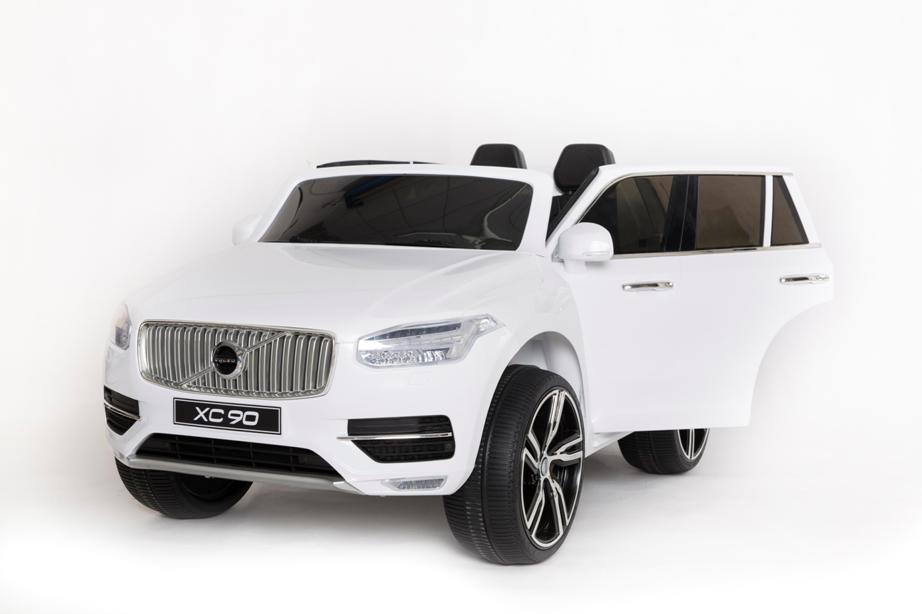 Mașină electrică VOLVO XC90 sarcină maximă 35 kg
(scăunele din piele, baterie 12V10h, MP3, motoare 2*35W, telecomandă, roți moi EVA, dimensiuni: 129*76*64 cm)
Articol: XC90/1,  XC90/2