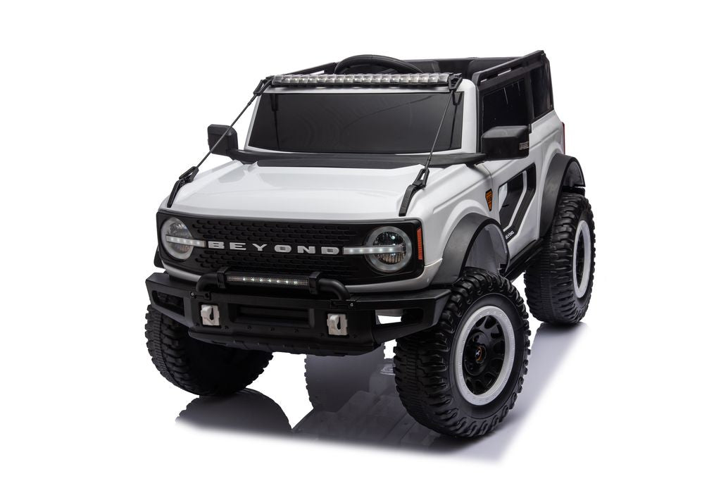Mașină electrică, sarcină maximă 30 kg (12V7Ah, MP-3, 4 motoare, telecomandă, roți moi - EVA) RT5RR