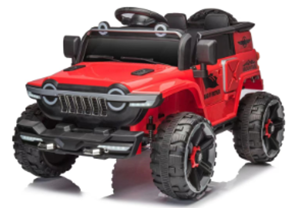 Mașină electrică (12V12Ah, MP-3, 4 motoare, telecomandă, roți moi - EVA, dimensiuni 1407886 cm) RT2218