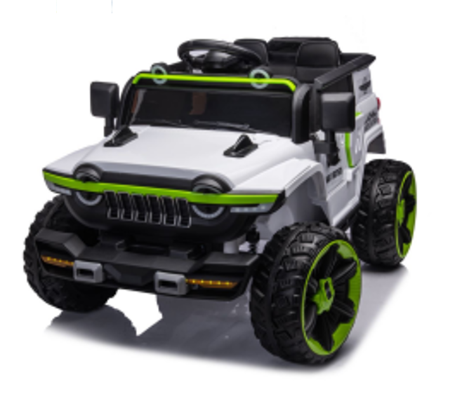 Mașină electrică (12V12Ah, MP-3, 4 motoare, telecomandă, roți moi - EVA, dimensiuni 1407886 cm) RT2218