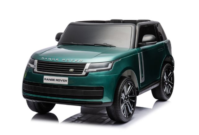 Электромобиль Land Rover, максимальная нагрузка 35 кг (кожаные сиденья, 12В14Ач, MP-3, 4*35Вт мотора, пульт дистанционного управления, мягкие колеса - EVA, размер 131x81x60 см) RR998