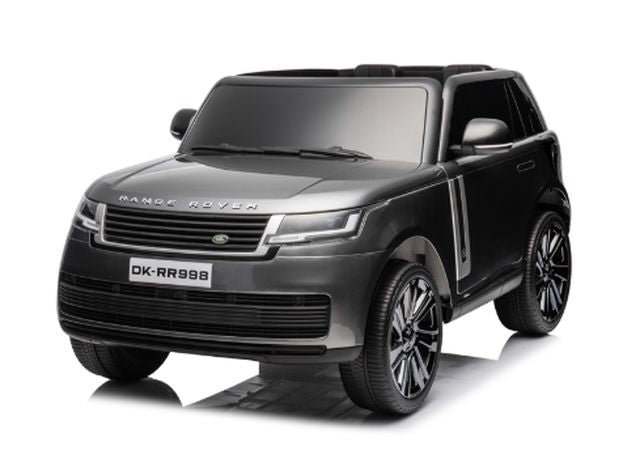 Mașina electrică Land Rover, încărcătură maximă 35 kg (scaune din piele, 12V14Ah, MP-3, motoare 4*35W, telecomandă, roți moi - EVA, dimensiune 131x81x60 cm) RR998
