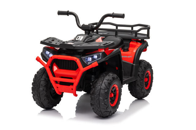 ATV, sarcină maximă 30 kg (roți moi, telecomandă, scaune din piele, 12V7Ah1, MP3, 4 motoare, amortizoare, dimensiuni 80,5×47,5×38,5 cm) Art. MX651