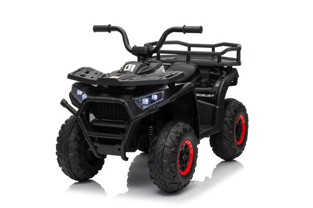ATV, sarcină maximă 30 kg (roți moi, telecomandă, scaune din piele, 12V7Ah1, MP3, 4 motoare, amortizoare, dimensiuni 80,5×47,5×38,5 cm) Art. MX651