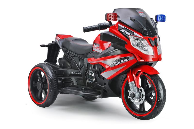 Motocicleta 12V7AH*1, 2 motoare, roți moi EVA, scaun din piele, încărcătura maximă kg, (134x70x75cm) RT8188