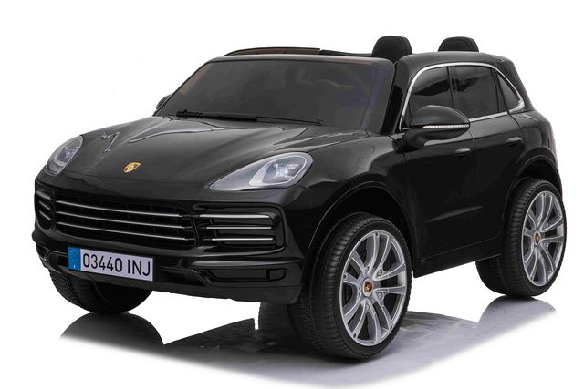Mașină electrică Porsche Cayenne S, sarcină maximă 30 kg (scaune din piele, 12V7Ah*1, Bluetooth, 2 motoare, telecomandă, roți moi - EVA, dimensiuni 134 x 81,5 x 58 cm) Art. JJ2128