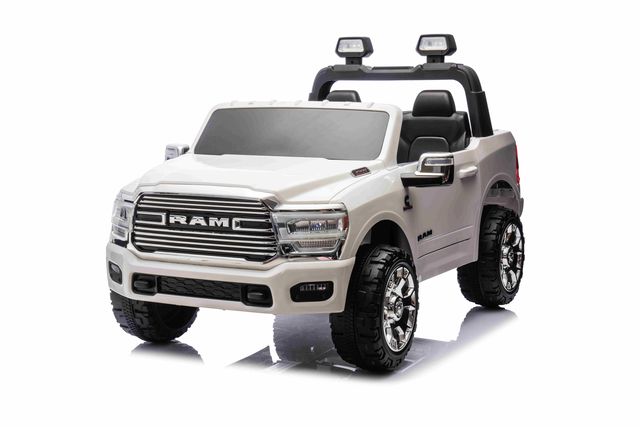 Mașină electrică XXL RAM 3500 (scaune din piele, 24V7Ah, 4 motoare de 45W, telecomandă, roți moi EVA, dimensiuni 150 x 89 x 79 cm) Art. JJ2599