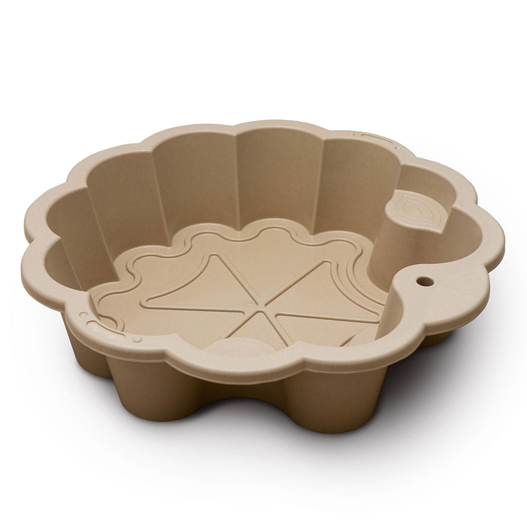 Ladă de nisip ECO „Floare” din paie de grâu (810x810x202 mm) art. 01234/03/02/01eco