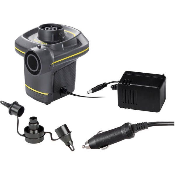 INTEX Pompă de aer electrică „QuickFill AC/DC” cu adaptor, 220V, 3 duze, 66634