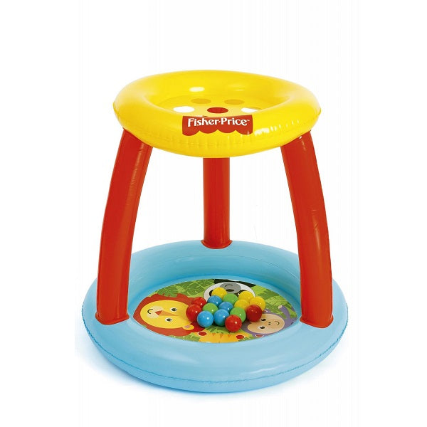 Bestway Игровой центр 89x89x84см Fisher Price ЖИВОТНЫЕ с мячами (15б), 93541BW