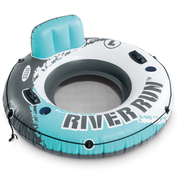 INTEX Круг надувной «River run» с ручками и спинкой, D 135 см, до 100 кг
арт.56825