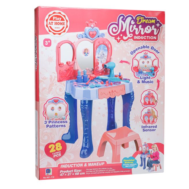 Детский туалетный столик со светом и музыкой, код 762007