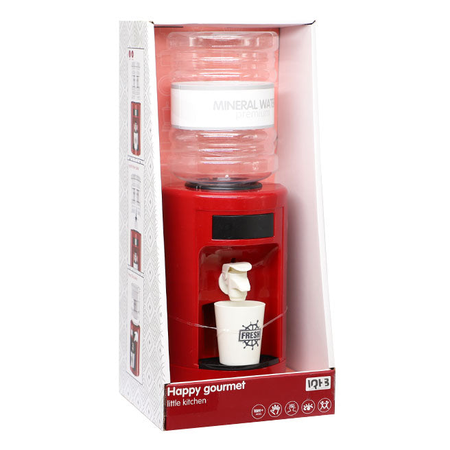 Cooler pentru apă cu cană și lumină, roșie, cod 844180