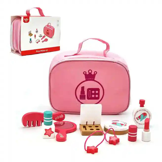 Set pentru make-up din lemn, cod 57393