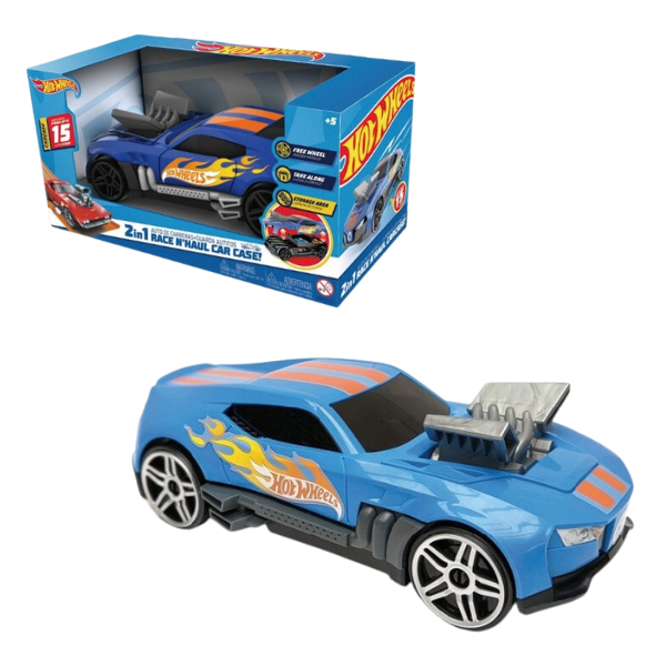 Hot Wheels Automobil de curse și garaj 2 în 1 HWCC15 (mg)