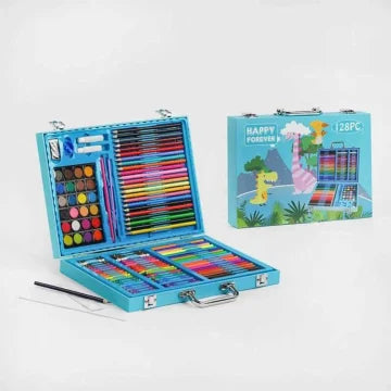 Set carioci si creioane 128elem. 14128