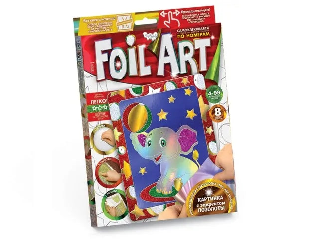 Set pentru creație (Aplicații din folii colorate) 16 351