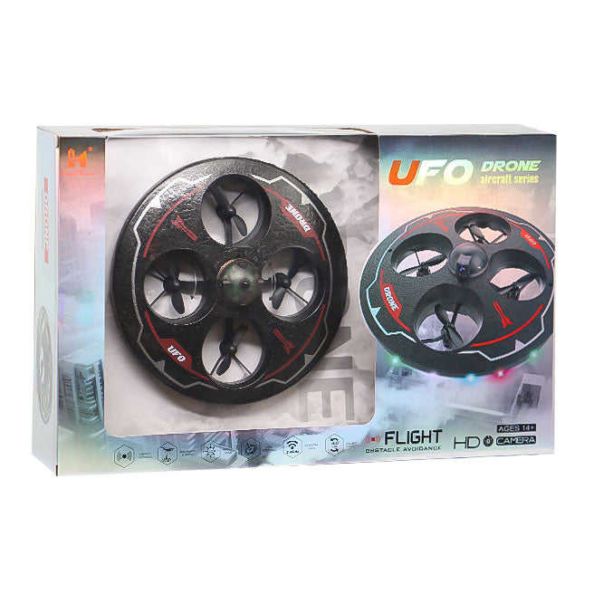 Quadcopter UFO cu telecomandă, verde cod 880238, roșu cod 880239,albastru cod 880237