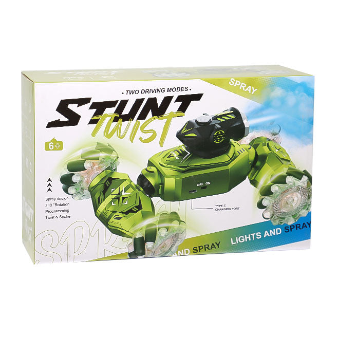 Mașină „Twist” pe telecomandă, verde cod 880362, albastră cod 880363