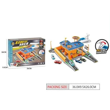 (61019) Игрушка для парковки в наборе машин
