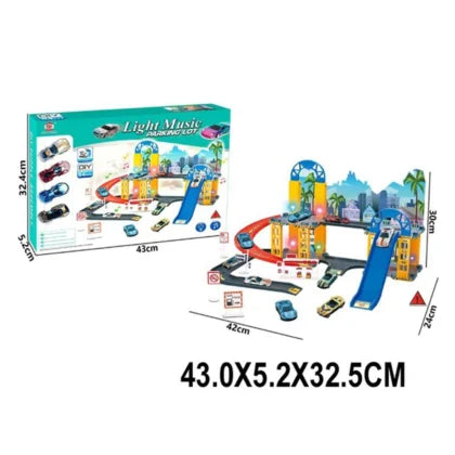 (30737) Игрушка-парковка в наборе с машинками