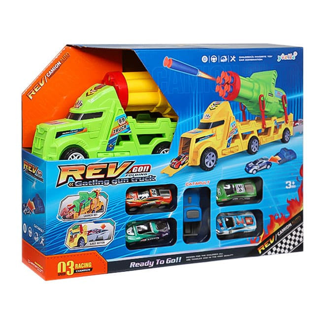 Camion Truckblaster cu 4 mașini, cod 910039