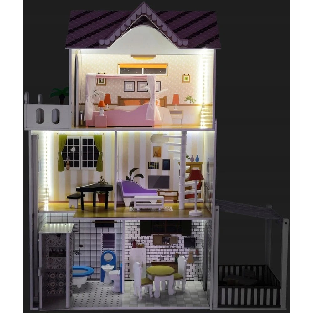 (63369) Деревянный кукольный домик