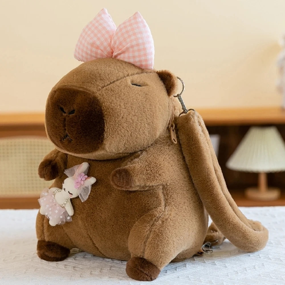 (63765) Rucsac din plus „Capibara” 32 cm