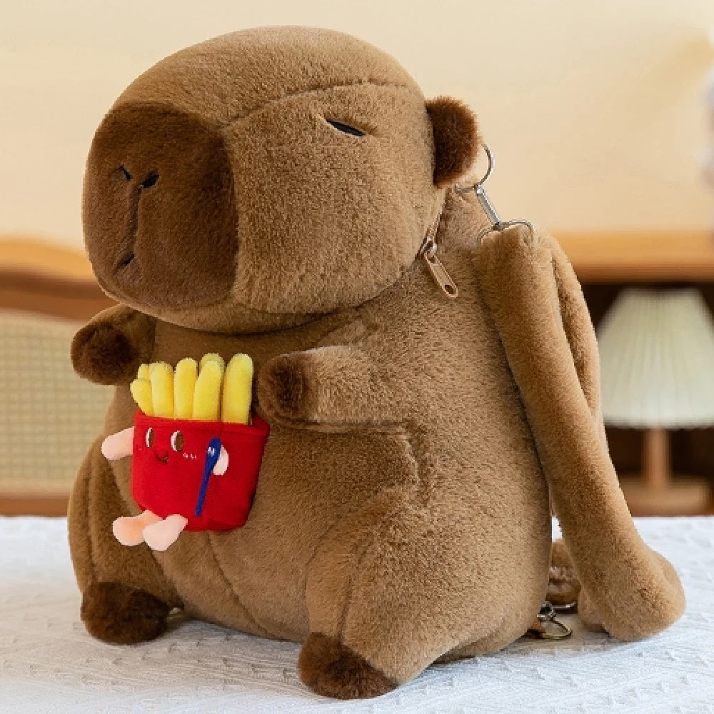 (63772) Rucsac din plus „Capibara” 32 cm
