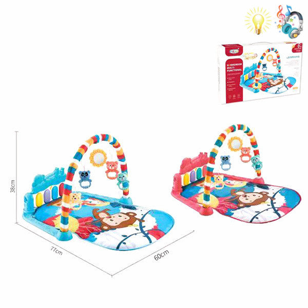 008270 Ковер с музыкой и светом - Обезьянка