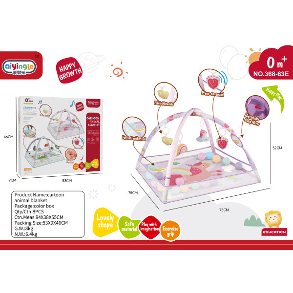 008262 Коврик с аксессуарами - Единорог