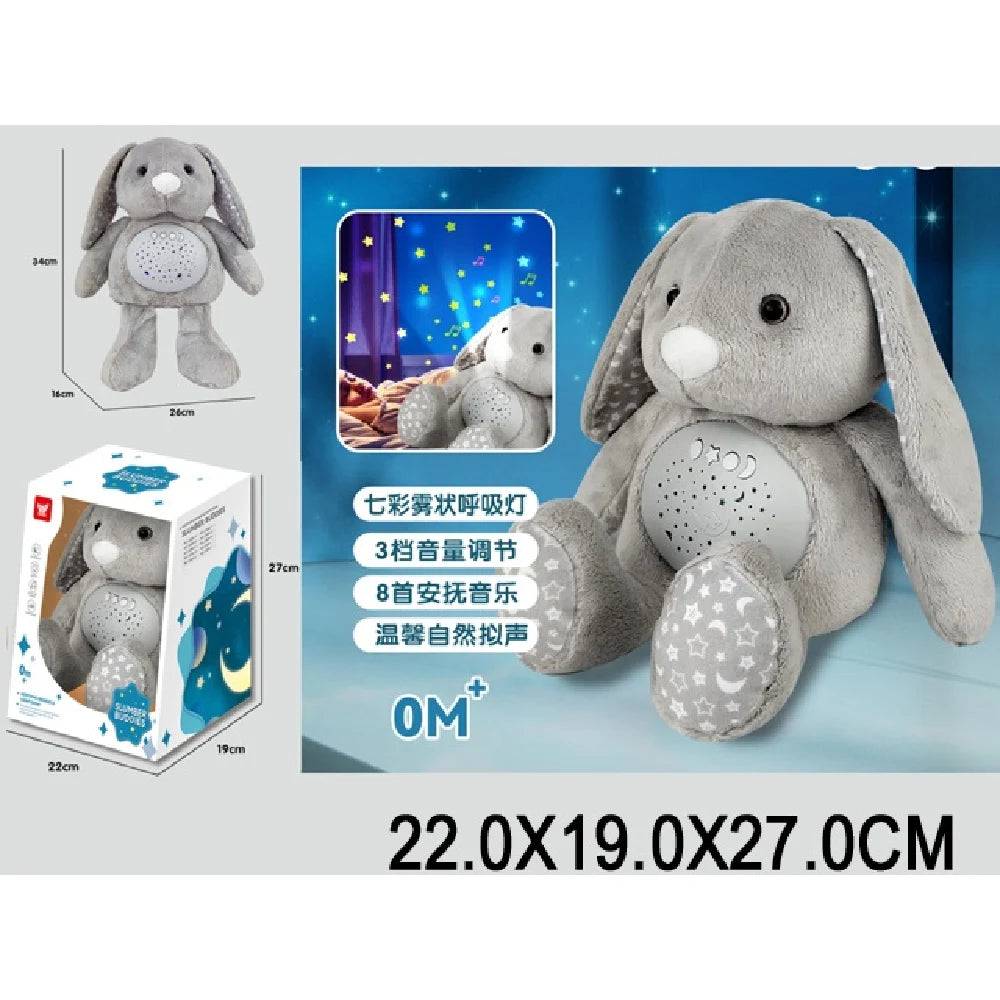 (08275) Iepuras moale cu proiector de noapte