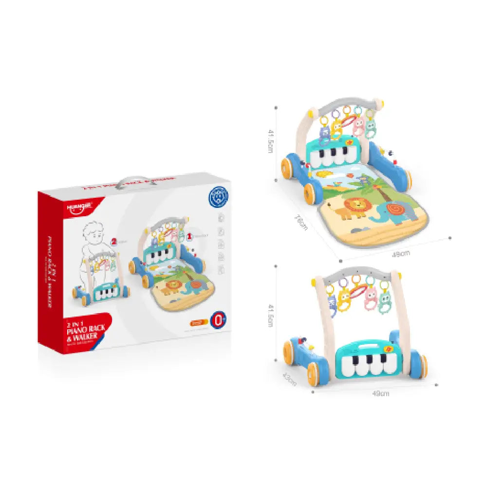 (19759) Игровой коврик-погремушка 2 в 1