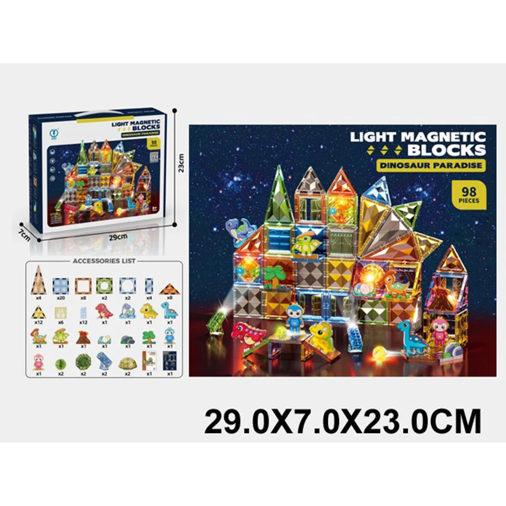 (73015) Магнитный конструктор 98 шт.