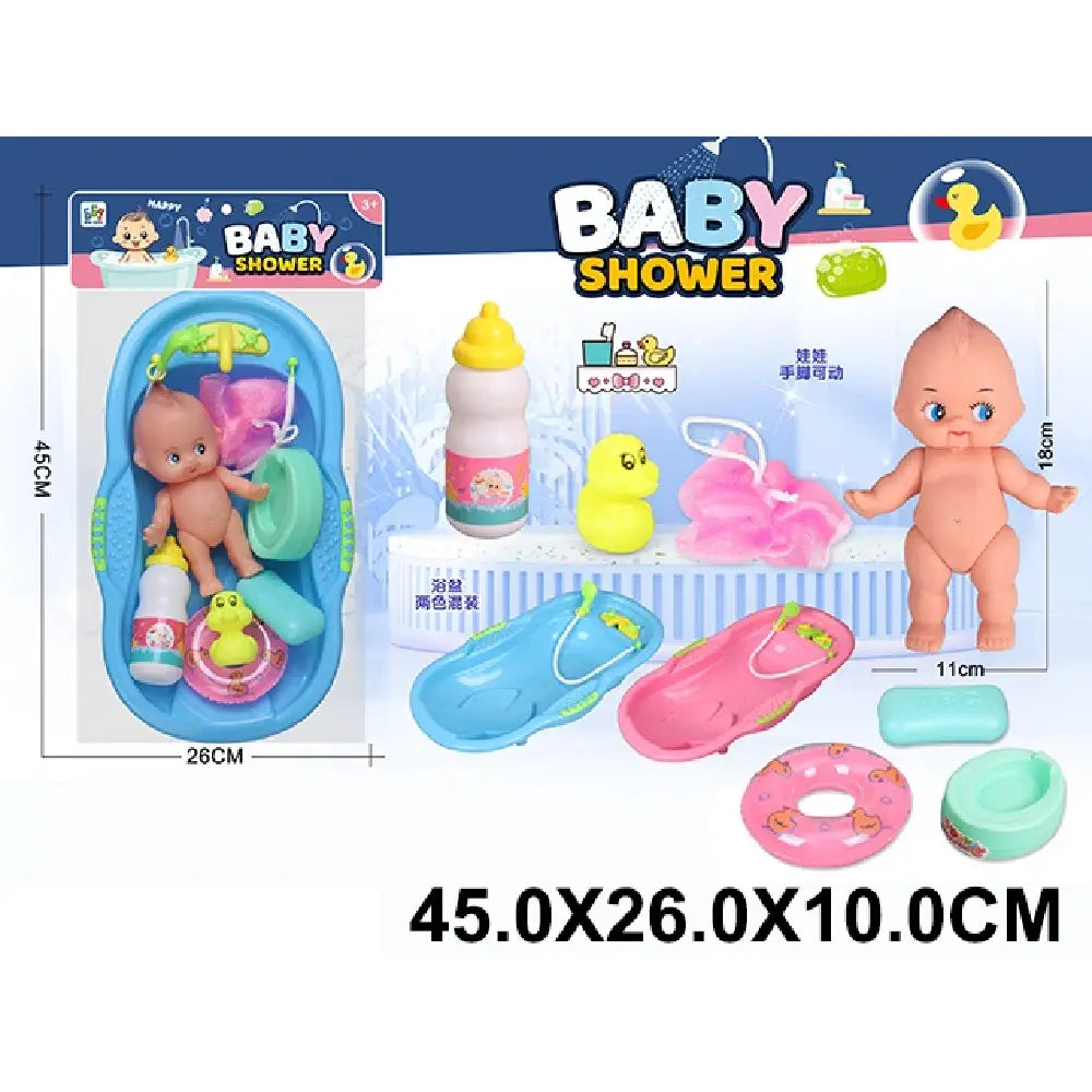 (06195) Cada de baie in set cu accesorii