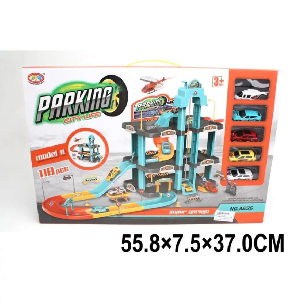 (08384) Parcare in set cu masinute