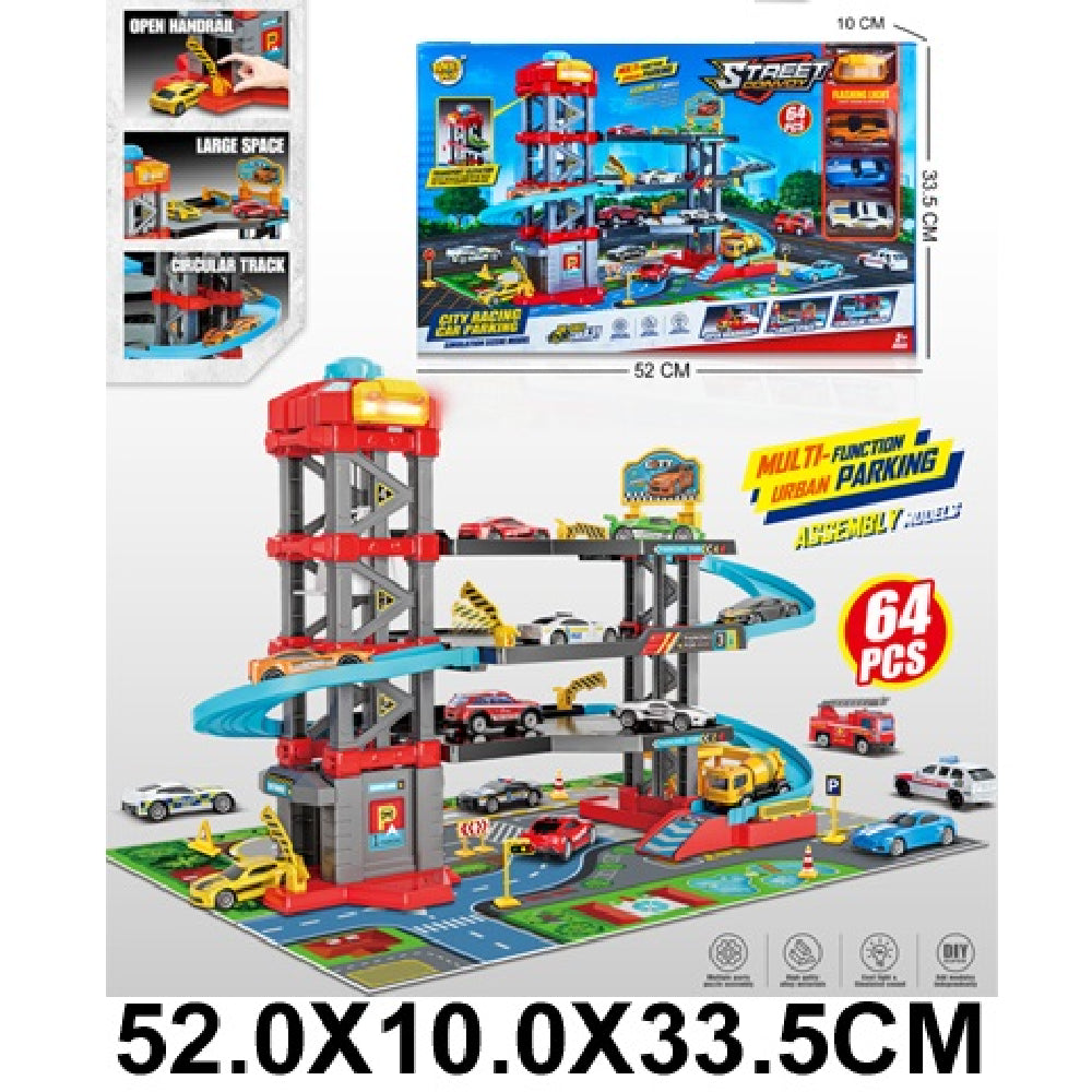 (48213) Parcare in set cu masinute