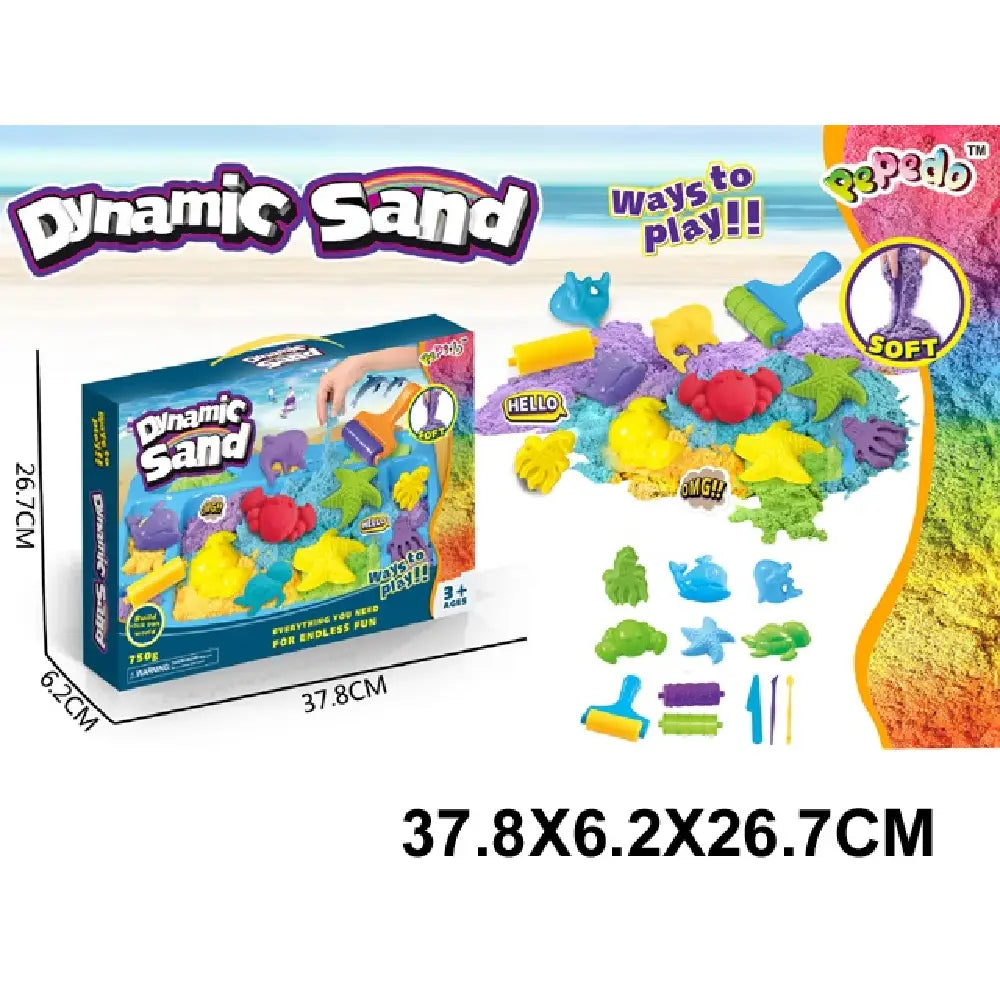 (70561) Кинетический песок в наборе с фигурками