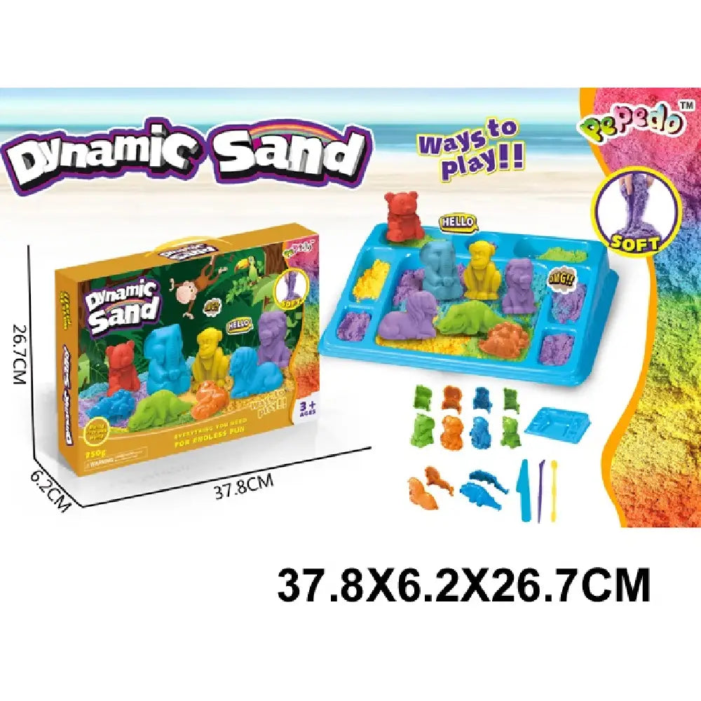 (70745) Кинетический песок в наборе с фигурками