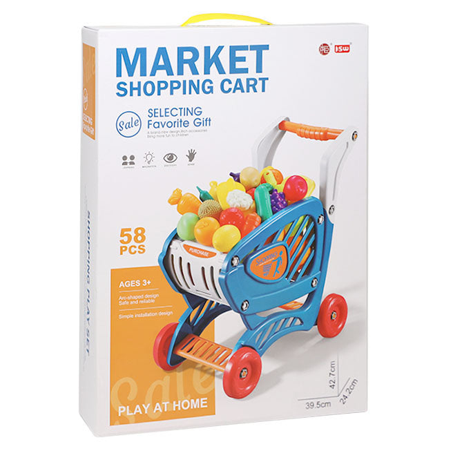 Set "Magazin" cu produse, albastru, cod 910100