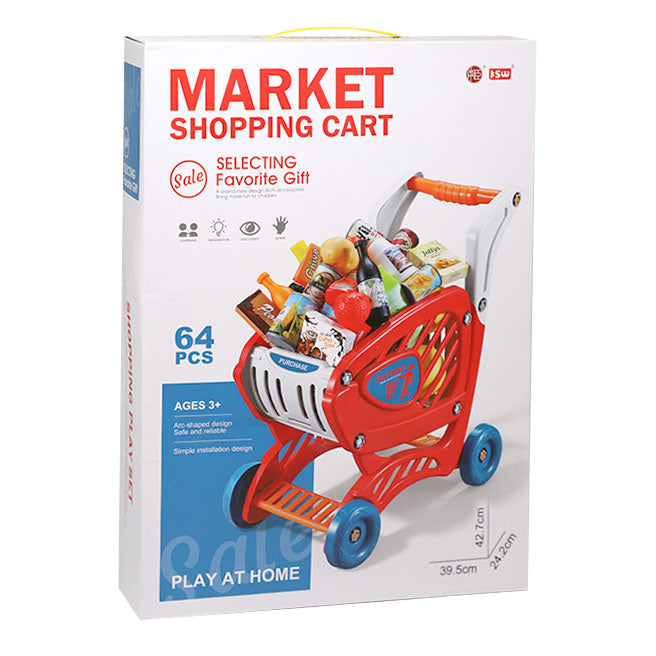 Set "Magazin" cu produse, roșu, cod 910101