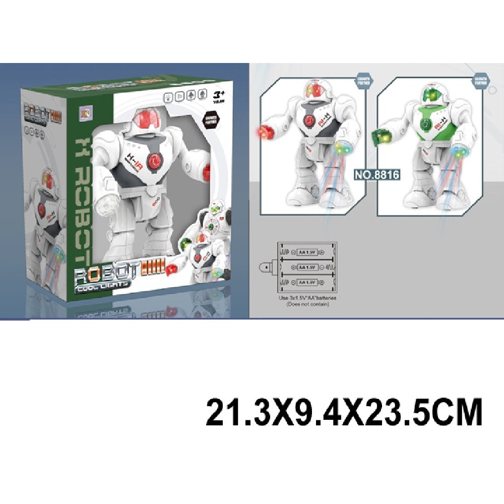 (28724) Robot pe baterii, cu sunete si lumini