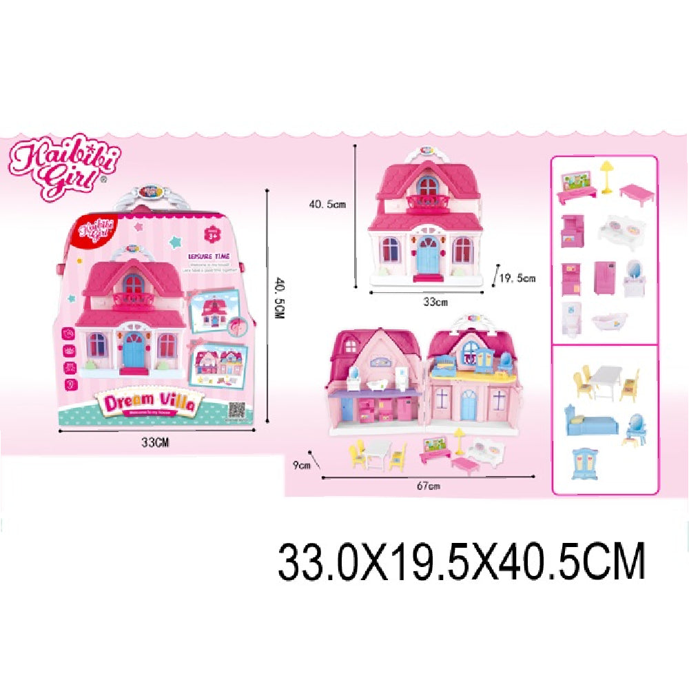 (33533) Vila in set cu accesorii,cu sunete si lumini