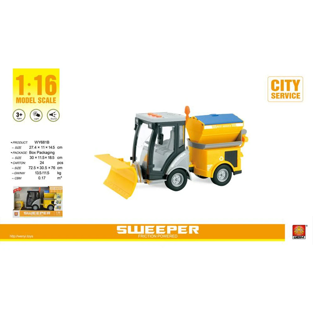 (26816) Autospeciala salubritate cu inertie (lumini /sunete) WY681B
