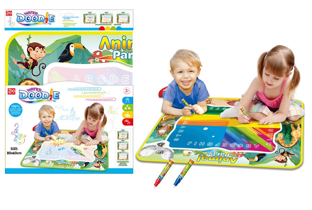 Игровой коврик ZX3634 с набором для рисования