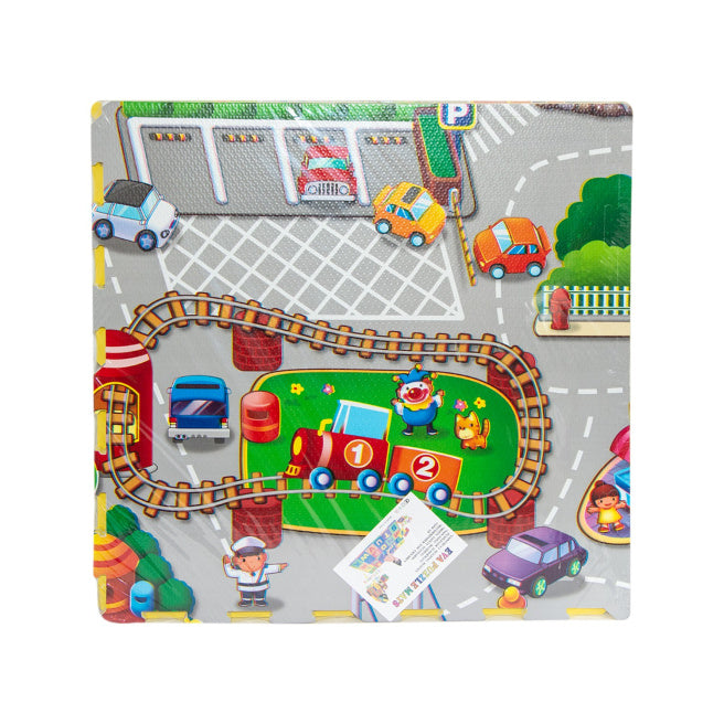 Covoraș puzzle Autostrada 61*61cm, cod 127661