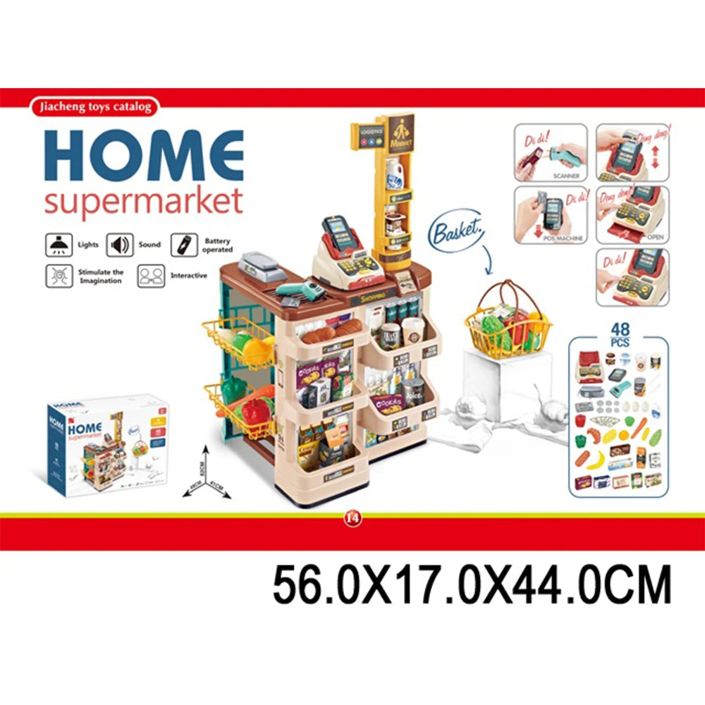 (68541) Supermarket cu alimente si alte accesorii