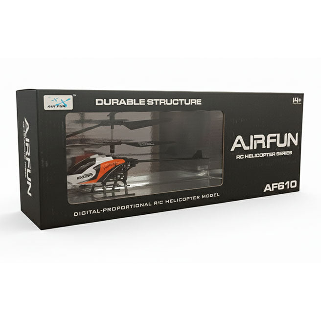 Aeronavă cu infraroșu, aliaj, portocaliu, PU, cod 1249D
