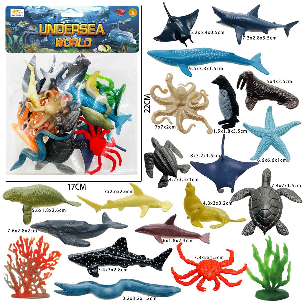 Set de animale marine 20 buc. 1127-302