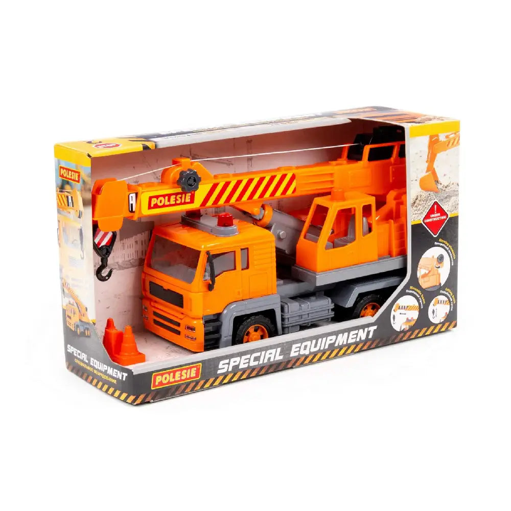 „Almaz”, macara cu inerție (în cutie)430х141х222 mm (88994)